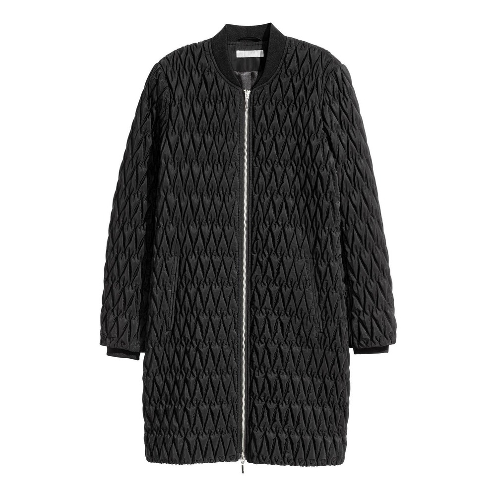 H&M Quilted Zip Closure Jacket. M